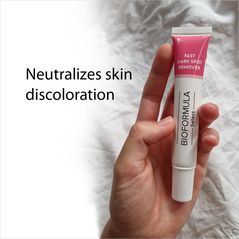 Fast Dark Spot Remover / Color Correction Fade Exfoliator, Safe Home Treatment for Hyperpigmentation & Melasma, Hydroquinone Maximum Strength