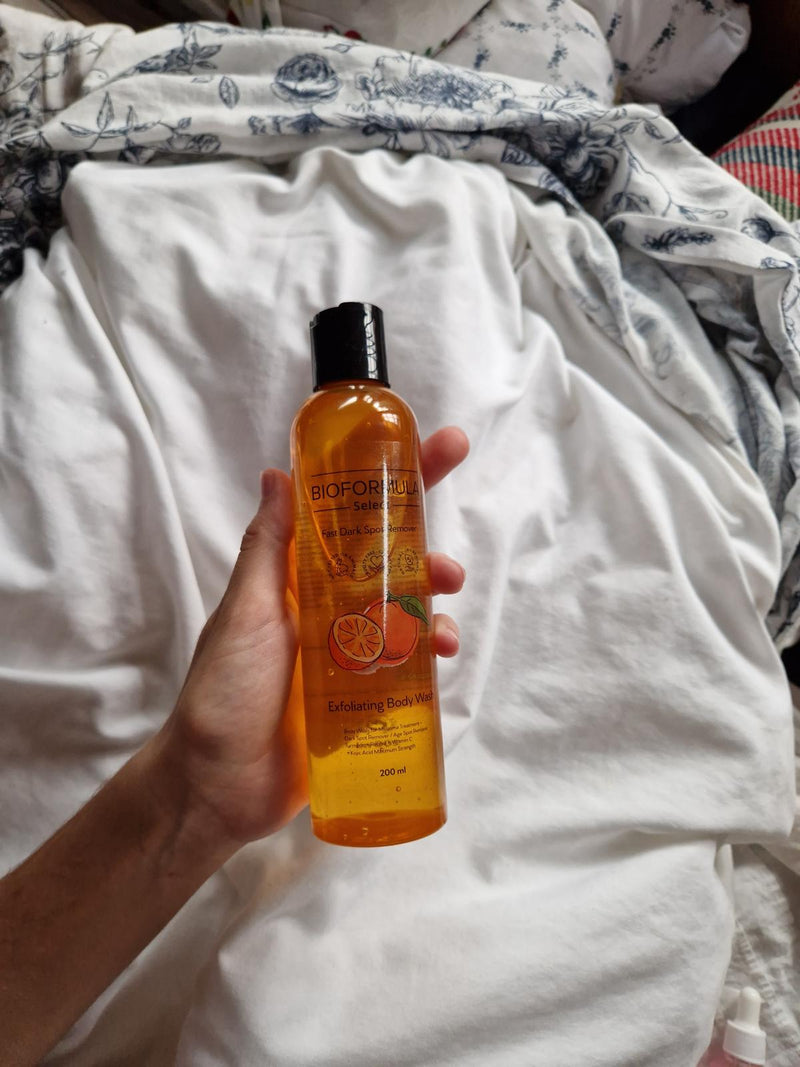 BioFormula Select  Kojic Acid Body Wash - Body Wash That Helps Lighten Dark Spots, Discoloration, Sun Spots, Age Spots & Post-Acne Marks, (1 pk, 30g)